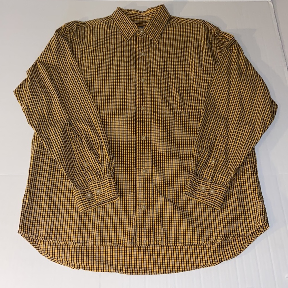 BKE Division Men’s Long Sleeve Medium Plaid Button Up Shirt